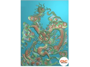 File 3d mẫu rồng đẹp cnc