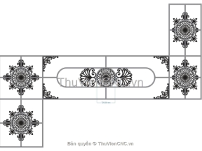 File bản vẽ thiết kế cnc mái kính mái kính 2d