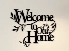 File cad cắt welcom to home