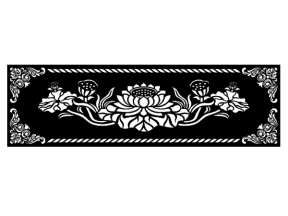 File cad cnc sen ngang đẹp