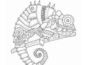 File Cad CNC Tắc kè hoa 2D