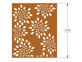 File cad cnc vách hoa đẹp
