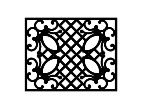 File cad cnc vách quạt đẹp