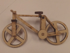 File cad mô hình xe đạp