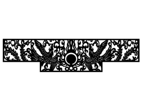 File cad thiết kế cnc con phượng đẹp nhất