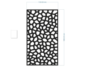 File cad thiết kế cnc vách ngăn đơn giản