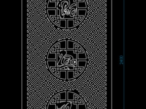 File cắt 2d chữ phúc lộc thọ