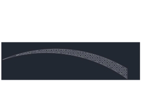 File cắt cnc hoa văn vòm lán để xe