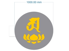 File cắt cnc logo sen đặc biệt