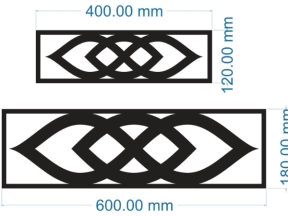File cắt cnc mẫu họa tiết hoa văn cổng