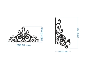 File cnc 2 đầy đủ hoa văn mái kính