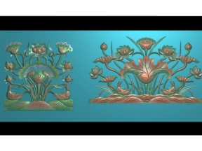 File cnc 2 mẫu sen mới nhất hiện nay