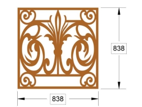 File cnc 2 thiết kế hoa văn lan can