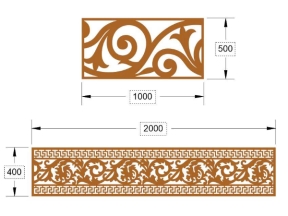 File cnc 2 thiết kế lan can mới nhất