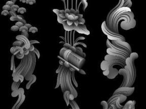 File cnc 3 chi tiết đồ thờ bát bảo