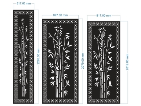 File cnc 3 kích thước thiết kế trúc mới nhất