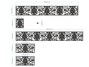 File cnc 5 kích thước thiết kế lan can