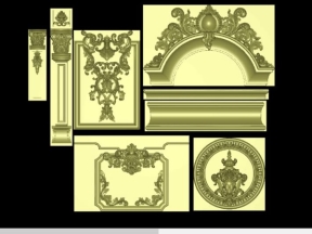 File cnc Bộ cửa chính jdp