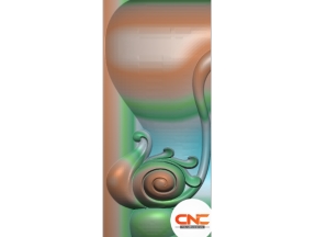 File cnc chân bàn ghế lá tây soắn ốc