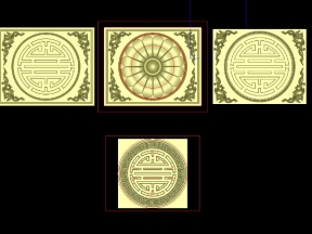 File cnc chữ thọ và hoa văn đẹp