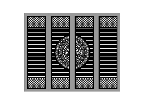 File cnc cổng 4 cánh
