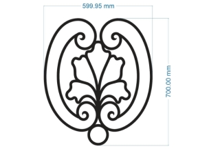 File cnc đầy đủ hoa văn lan can