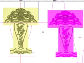 File cnc ghế ăn jdpaint được sử dụng phổ biến