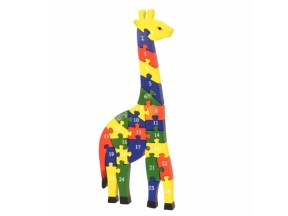 File cnc ghép hình hươu cao cổ