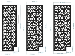 File cnc giếng trời bản vẽ đẹp 3 kích thước