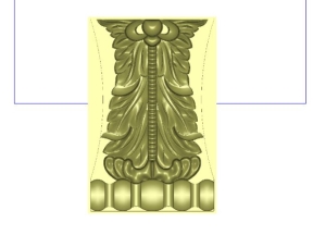 File cnc hoa lá tây thiết kế đẹp 3d