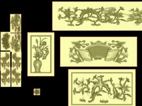 File cnc hoa văn cổ bàn thờ