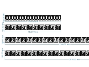 File cnc hoa văn cổng 2 đầy đủ đồng tiền và diềm