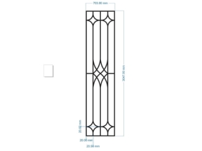 File cnc khung cửa sắt sổ dxf