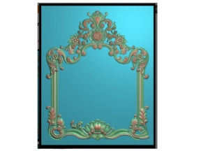 File cnc khung gương mới đẹp