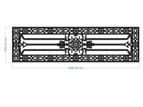File cnc lan can file cad đẹp 2d