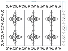 File cnc mái kính đầy đủ bộ