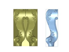 File cnc mẫu chân ghế đẹp jdp