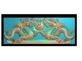 File cnc mẫu chương rồng thiết kế đẹp
