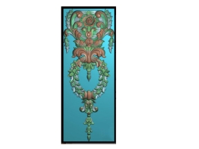 File cnc mẫu hoa lá tây mới đẹp