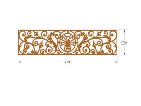 File cnc mẫu lan can mới