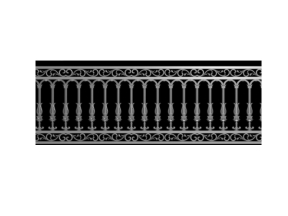 File cnc mẫu lan can nhôm đúc