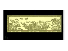 File cnc mẫu tranh cá thiết kế đẹp nhất