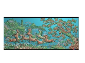 File cnc mẫu tranh mã đáo thành công jdp