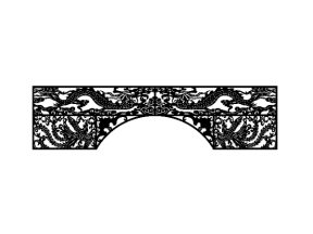 File cnc mẫu vòm cổng rồng phượng