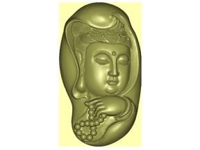 File cnc Phật Quan Âm 3D đơn giản tinh tế