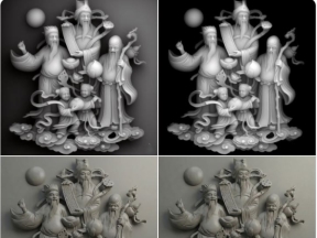 File cnc tam đa phúc lộc thọ