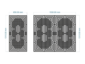 File cnc thiết kế cổng lùa bản vẽ sang trọng