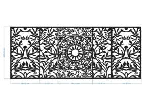File cnc thiết kế giếng trời đẹp nhất