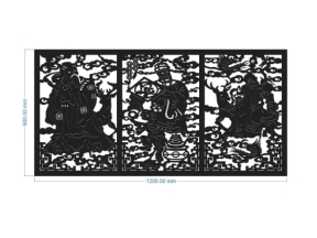 File cnc thiết kế hàng rào phúc lộc thọ mới nhất