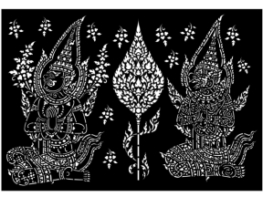 File cnc thiết kế hoa văn chùa